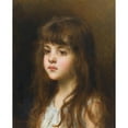 thumbnail image 3 of Alexei Harlamoff 15x18 Black Modern Framed Museum Art Print Titled - The Little Russian, 3 of 5
