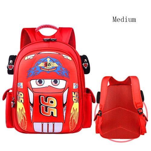 Lightning McQueen Dessin Animé Voiture 3D Sacs d'École Garçons Sac à Dos d'École Primaire Enfants Maternelle Sacs d'École Mochila Infantil