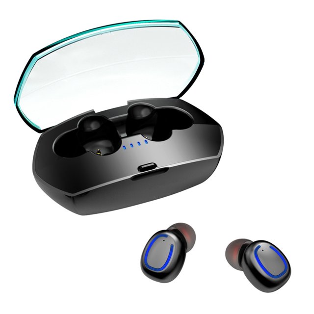 Auriculares Bluetooth 5.0 TWS Auriculares inalámbricos verdaderos Auriculares impermeables con
