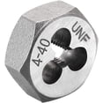 thumbnail image 1 of HUGFEGWE Hex Rethreading Die, UNC 4-40 Carbon Steel Thread Die, Hex Rethreading Die Machine Thread Die, Hexagon Taper Pipe, 2 Pcs CJB91-22851, 1 of 7