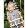 thumbnail image 2 of Kids Animals Drawing T-Shirt Toddler -Image by Shutterstock,  3 Toddler, 2 of 4