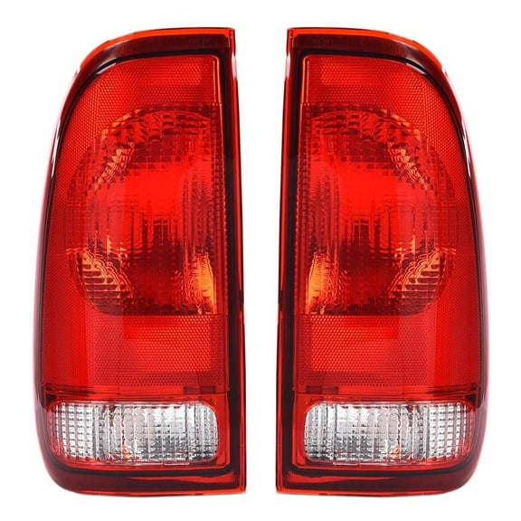 EPIC LIGHTING OE Style Halogen Tail Lights Styleside Assembly Replacement for FORD 97-03 F-150 99-03 SUPER DUTY F-250 F-350 F-450 F-550 [ FO2800117 FO2801117 F85Z13405CA F85Z13404CA ] Pair
