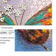 thumbnail image 2 of FREEAMG Jigsaw Puzzles for Adults 1000 Pieces Beautiful Butterfly Painting Colorful Puzzle Buffalo Games, 2 of 7
