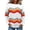 White, variant on Athleisure Crewneck Topss for Women Oversized Long Sleeve Cute Tops Teen Girls Lightweight Pullover Sweaters