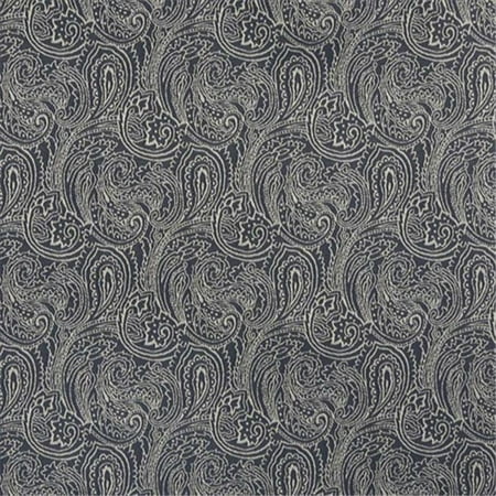 Designer Fabrics B627 54 In Wide Navy Blue 44 Traditional Paisley Designer Fabrics B627 54 In Wide Navy Blue 44 Traditional Paisley Jacquard Woven