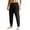 Black, variant on CHEEREAM Athletic Training Pants for Mens Drawstring Elastic Waist Straight Leg Breathable Trousers Dynamic Gym Sessions Loose Fit