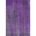 thumbnail image 2 of Addison Rugs Mayfield Washable Transitional Striped Purple Rectangle Rug, 8' x 10', 2 of 6