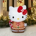 thumbnail image 5 of New Christmas Inflatables Yard Decoration Hello Kitty in Gingerbread Dress 4.5FT, 5 of 6