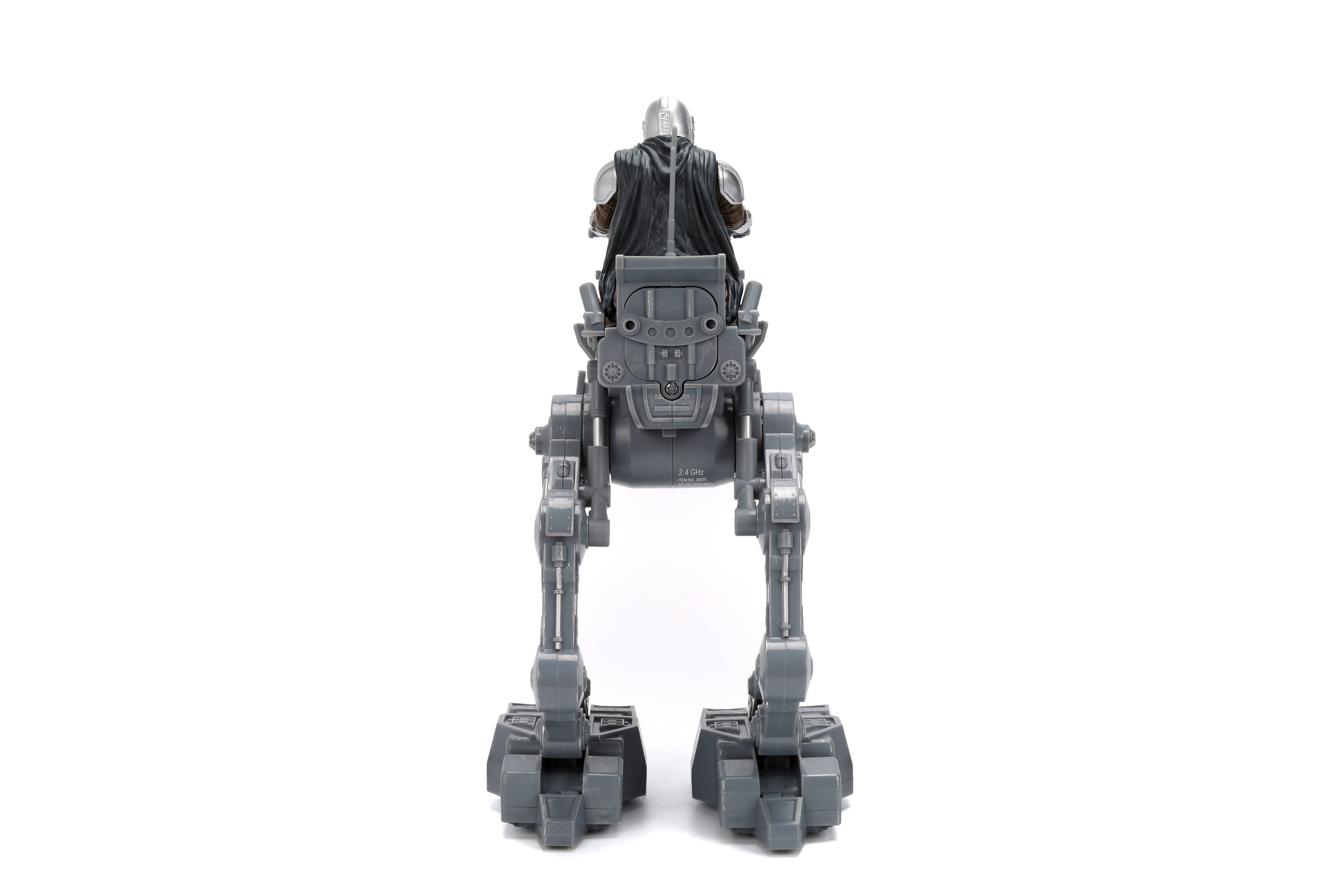 Marcheur AT-RT télécommandé Star Wars Imperial Remnant avec Mandalorien et Grogu, jouet de 33 cm avec sons et lumières, par Jada Toys