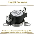 thumbnail image 4 of Monkemon 134792700 Elemento Calefactor Para Secadora 137032600 Limitador Térmico Y Termostato 3204267 Compatible Con Secadoras Electrolux Frigidaire Reemplazo Ps2349309 Ap4368653 Ap4368739 Ps2349395 Y, 4 of 7
