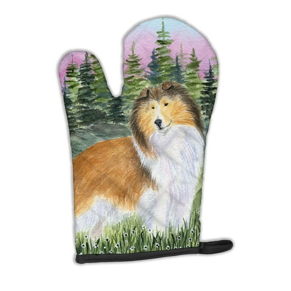 Sheltie Oven Mitt