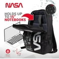 thumbnail image 7 of NASA Laptop Backpack For Women And Men - 15 Inch Laptop Bag With USB Port & Elegant Design - Waterproof Backpack With Adjustable Straps (White), 7 of 7