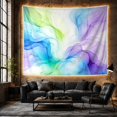 thumbnail image 6 of Ocean Waves Fluid with Characteristic Alcohol Styles Dominated, Mystical Fantasy for Space Lovers, Galaxy Room Decor, Housewarming Gift, Tapestry Wall Hanging for Bedroom and Dorm, 6 of 7