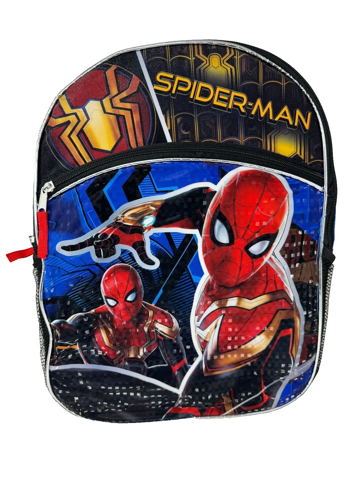 Marvel Spiderman 16 Inches Large Backpack With Matching Lunch Bag