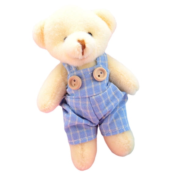 MERRYHAPY Plush Bear Keychain Pendant for Bags and Backpacks, Lightweight Hanging Accessory Charm