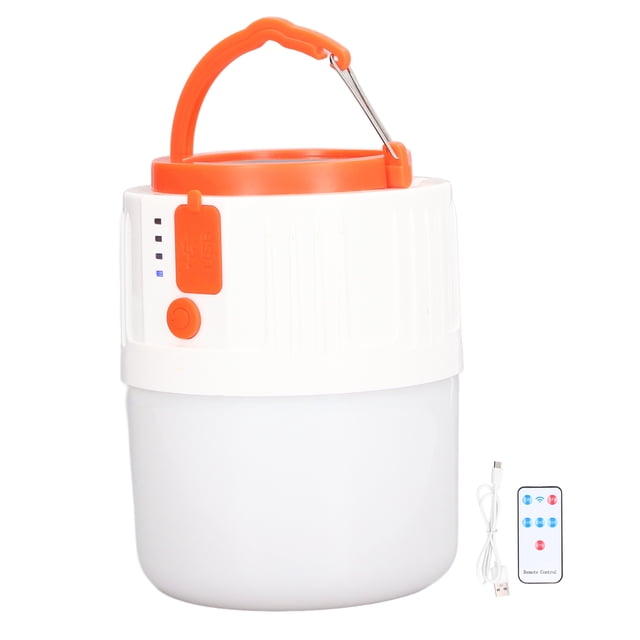Lámpara solar para acampar con control de voz, 5 modos, inducción automática, carga USB, luz impermeable para tienda de campaña al aire libre