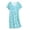 Blue Butterfly, variant on Ekouaer Nightgowns for Women Cotton Sleepshirts Short Sleeve Nightshirt Tshirt Night Gown Casual Sleepdress Comfy Nightdress