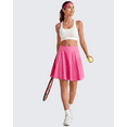 thumbnail image 6 of G4Free 20" Knee Length Tennis Skirts for Women High Waisted Golf Skorts Soft Athletic Built-in Shorts 3 Pockets, 6 of 7