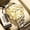 Gold, variant on Luxury Men's Quartz Wristwatch Stainless Steel Luminous Watch Waterproof with Week Display