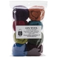 thumbnail image 2 of Wistyria Editions Wool Roving 15" .25oz 8/Pkg-The Bouquet, 2 of 2