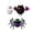 A - 3PCS, variant on QLUEWX Halloween Paper Hanging Decorations, 12.6" White Spooky Paper Ghost Hanging Halloween Party Decoration, Event Prop Party Supplies Home Decor, Halloween Decor for Home School Indoor Outdoor