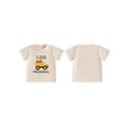 thumbnail image 2 of BemeyourBBs Kids Toddler Baby Boy Back to School T Shirt Outfit Pre Kindergarten Outfits I Dig Preschool Letter Truck Print Short Sleeve Summer Pullover Tee Shirt Tops, 2 of 9