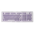 thumbnail image 1 of OEM Height Keyboard Keycaps, FOS Step Wear Resistant Ergonomic Design Keyboard Keycaps  For Most Mechanical Keyboards ANGGREK Carácter púrpura blanco, 1 of 8