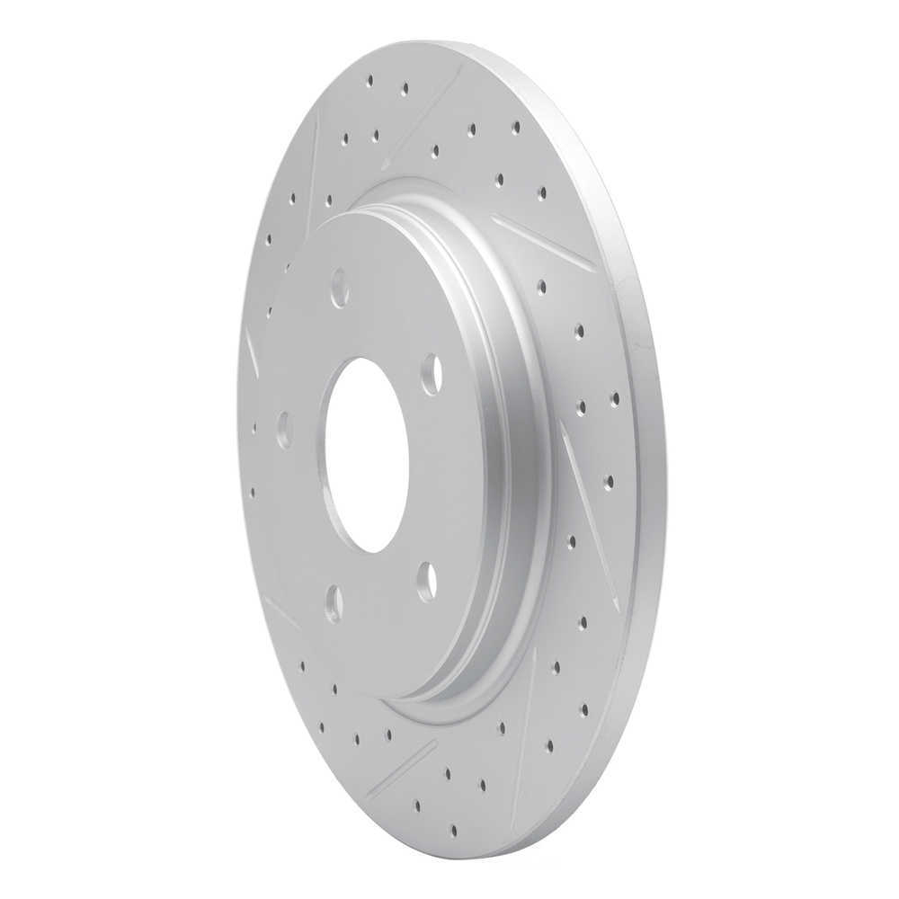 Dynamic Friction Company 830-40109L DFC Geoperformance Rotor - Drilled and Slotted