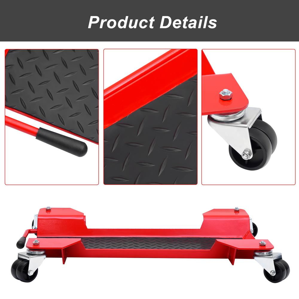 Motorcycle Cart for Garage,Steel Appliance Cart Furniture Cart,Wheel Dolly, 720lbs Motorcycle Moving Dolly,Heavy-Duty Motorcycle Tire Dolly Cart Moving Motorcyles