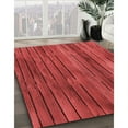 thumbnail image 2 of Ahgly Company Indoor Rectangle Patterned Love Red Area Rugs, 6' x 9', 2 of 6