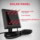 thumbnail image 4 of Lámpara de seguridad para exteriores, energía solar, ahorro de energía, respetuoso con el medio ambiente, sensor PIR de inducción del cuerpo humano, impermeable IP65, cabezales de lámpara giratorios, 4 of 8