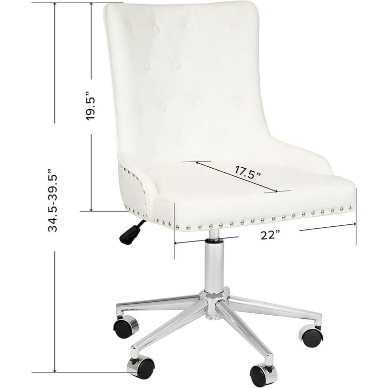 Raven tufted vanity chair discount