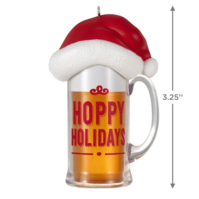 Hallmark Keepsake Christmas Ornament 2023, Beer Mug Ornament
