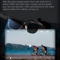 thumbnail image 3 of AI Smart Glasses, 8MP Camera, 4K Photo & 1080P Video Recording, Lightweight Metal Semi-Rimless, AI Object Recognition, Smart Q&A Touch Control, 3 of 12