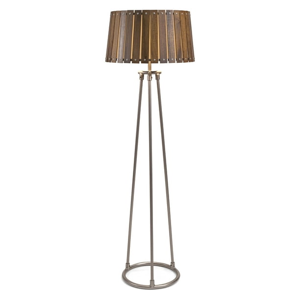 Imax Acacia Wood Floor Lamp Com, Natural Acacia Wood Floor Lamp Base