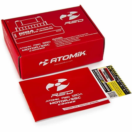 Atomik Red 540 17.5t Brushless Motor Wit