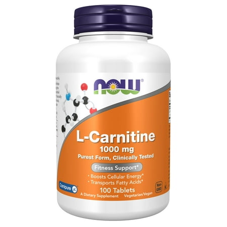 UPC 733739000682 product image for NOW Supplements  L-Carnitine 1 000 mg  Purest Form  Amino Acid  Fitness Support* | upcitemdb.com