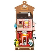 Love Post Office  -  Rolife Wooden Wall Hanging Dollhouse Kit Puzzle DIY Room and Study Decor