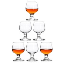 Shot Glasses, 3.5oz Shot Glass Set of 6/Clear Shot Glasses/Cute Shot Glasses/Perfect for Tasting Brandy/Glass Snifters