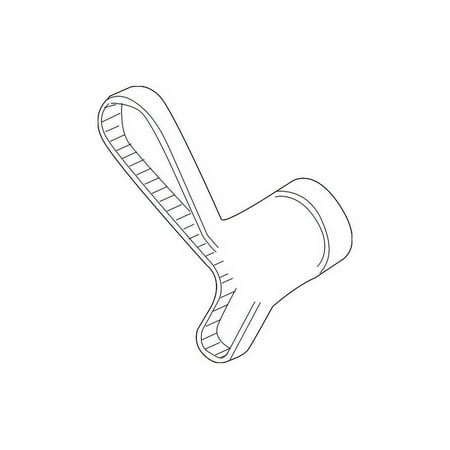 Genuine OE Mitsubishi Timing Belt - 1145A038 Fits select: 2006 MITSUBISHI LANCER EVOLUTION