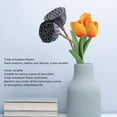 thumbnail image 4 of Artificial Tulips, 10PCS  Tulips Decorative Orange Real Touch Multifunctional PU  For Home For Photography, 4 of 8