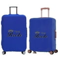 thumbnail image 1 of Luggage Cover Travel Suitcase Protective Cover for Trunk Case 18 '' -28 '' Foldable Light Elastic Suitcase Cover Bride Pattern 1Bride002 S, 1 of 5