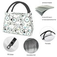 thumbnail image 4 of Honeii Bicycle Print Cooler Bag Insulated, Large Leakproof Soft Sided Portable Cooler Bag,Lunch Box Lunch Bag, 4 of 6
