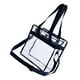 thumbnail image 5 of Bolso de hombro transparente Bolso de playa de verano de PVC Bolso bandolera Bolso para mujer Señora Mujer (Negro), 5 of 6