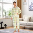 thumbnail image 3 of joogoo Tie Dye Checkered Unisex Adults Onesies Pajamas Jumpsuits S, 3 of 7