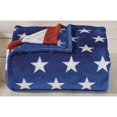 thumbnail image 3 of Décor&More July 4th Stars & Stripes American Flag Ultra Lush Oversized Throw Blanket (50" x 70"), 3 of 5