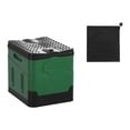 thumbnail image 3 of figatia Camping Toilet Car Bucket Toilet Vehicular Urinal Toilet Multifunctional Portable Toilet Commode for Hiking Long Trip Black Green, 3 of 8