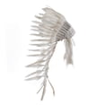 thumbnail image 3 of de plumas , sombrero de jefe para cosplay, espectáculo de Halloween, fiesta de baile, 3 of 8