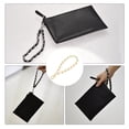 thumbnail image 6 of Uxcell Chain Strap Wristlet, 7" Hand Wrist Lanyard Leather Wristlet Strap for DIY, Gold, White, 6 of 7