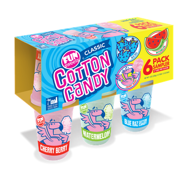 Fun Sweets Cotton Candy Sampler 9oz